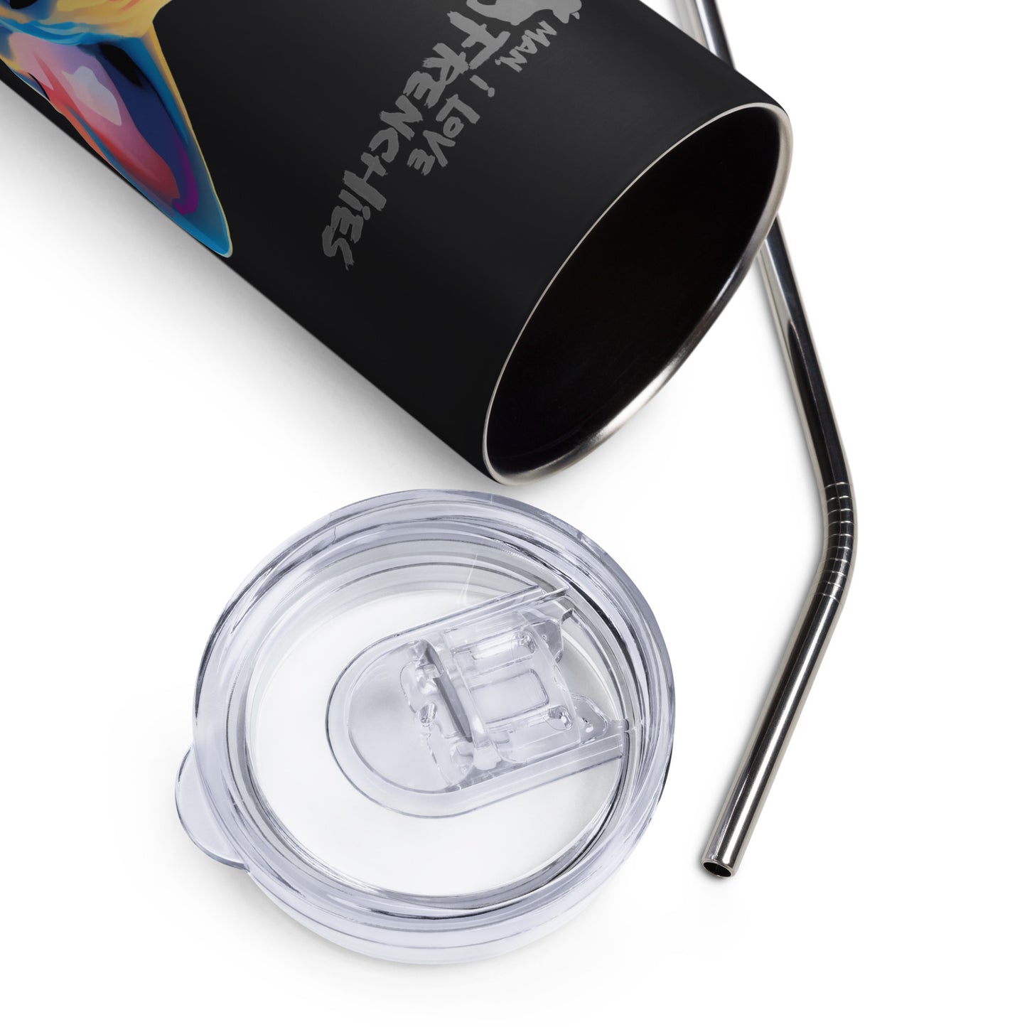 Glowing Frenchie Tumbler