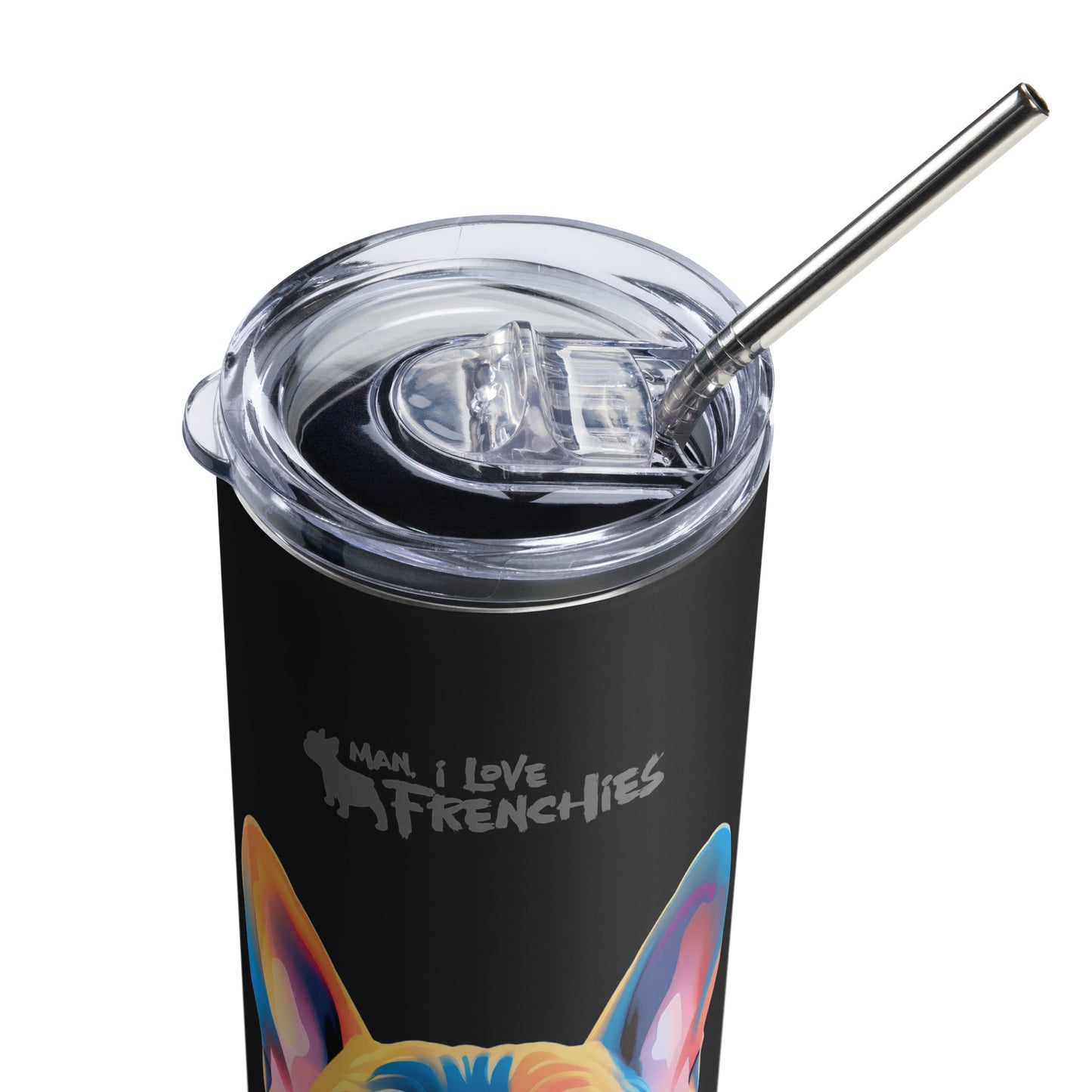 Glowing Frenchie Tumbler