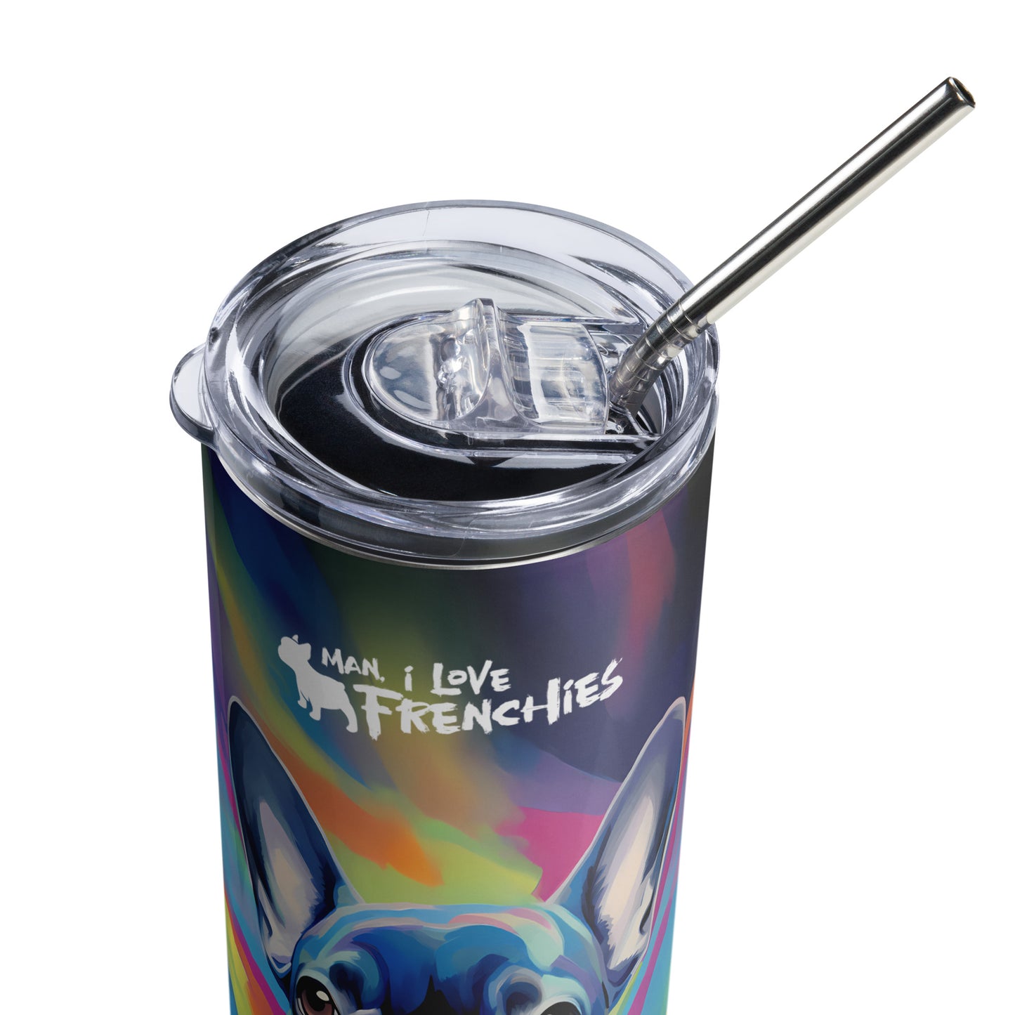 Neon Blue Tumbler