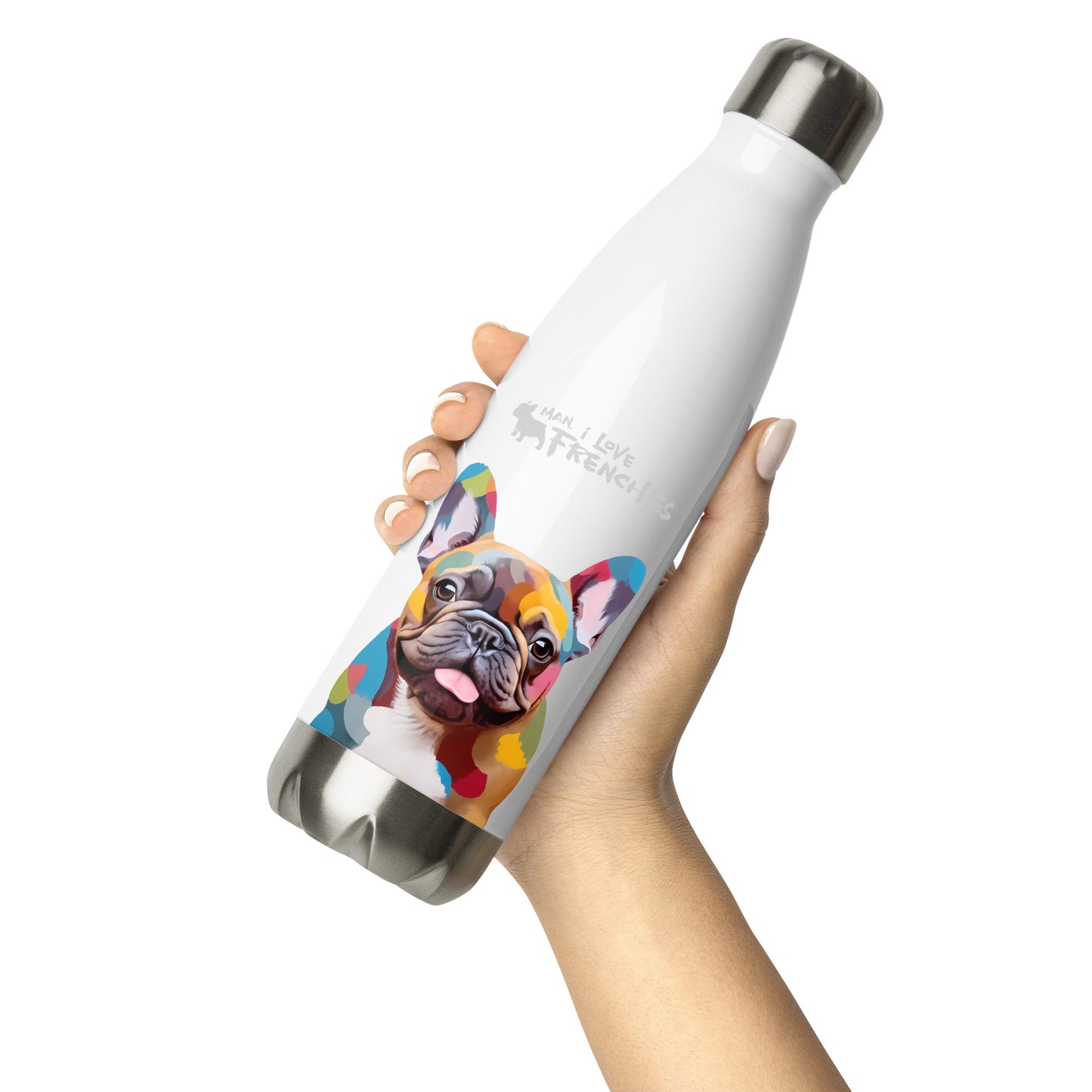 Frenchie 2 Stainless Steel Water Bottle