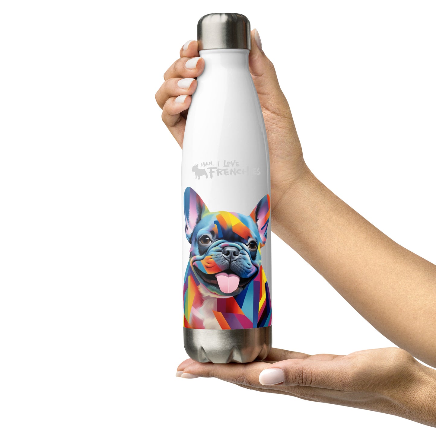 Color Lines - Stainless Steel Water Bottle