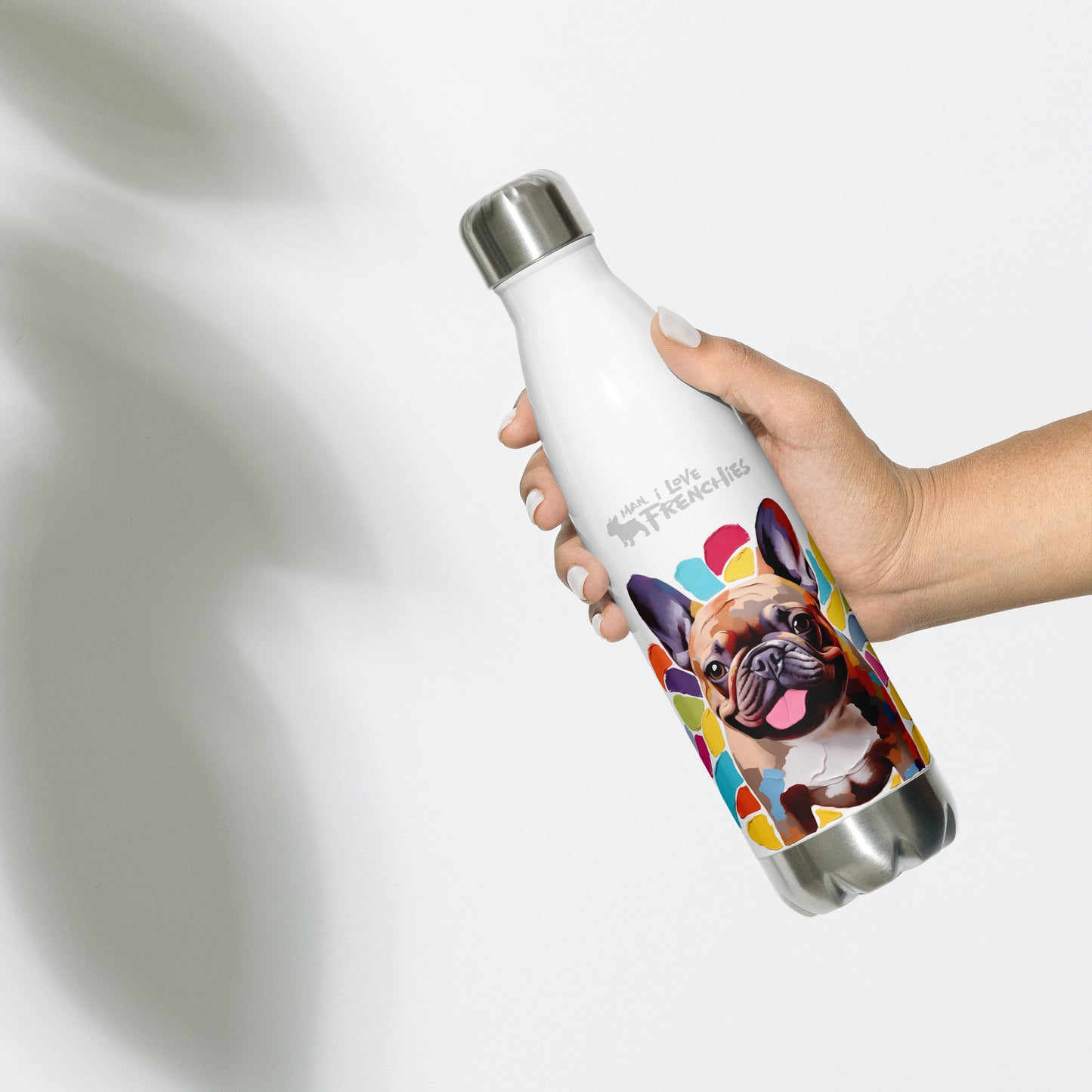 Flower Fawn - Stainless Steel Water Bottle