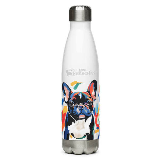 Pastel Pied - Stainless Steel Water Bottle
