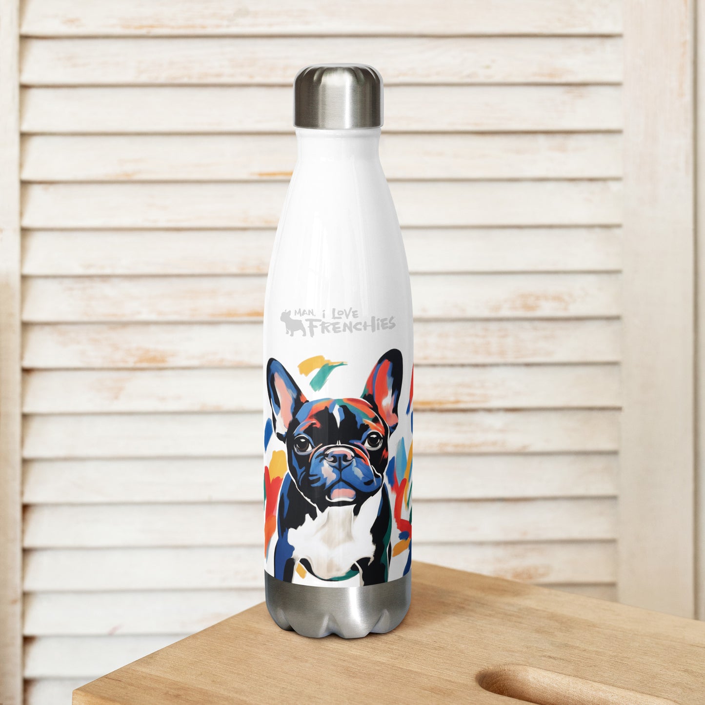 Pastel Pied - Stainless Steel Water Bottle