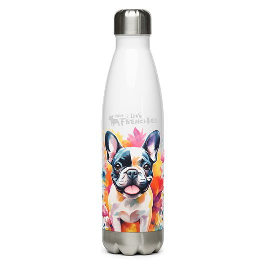 Watercolor Pied - Stainless Steel Water Bottle