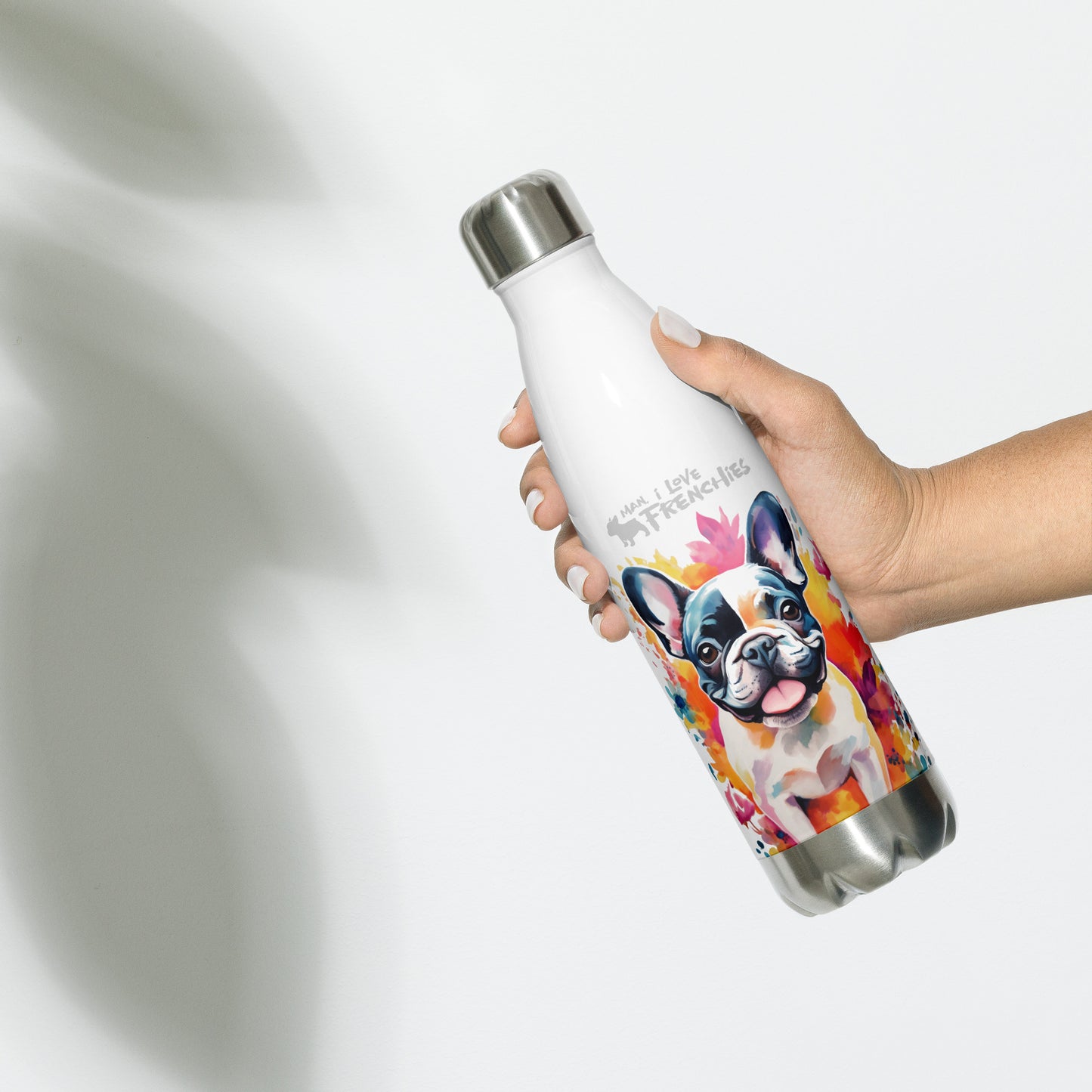 Watercolor Pied - Stainless Steel Water Bottle