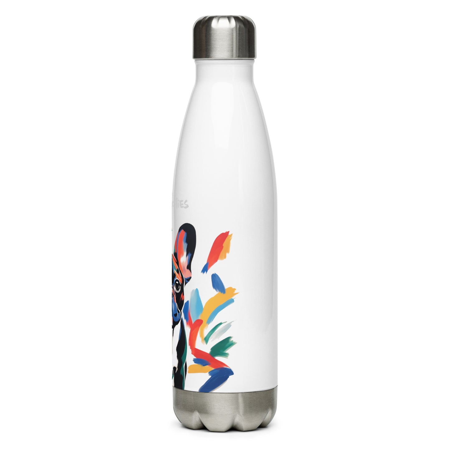 Pastel Pied - Stainless Steel Water Bottle