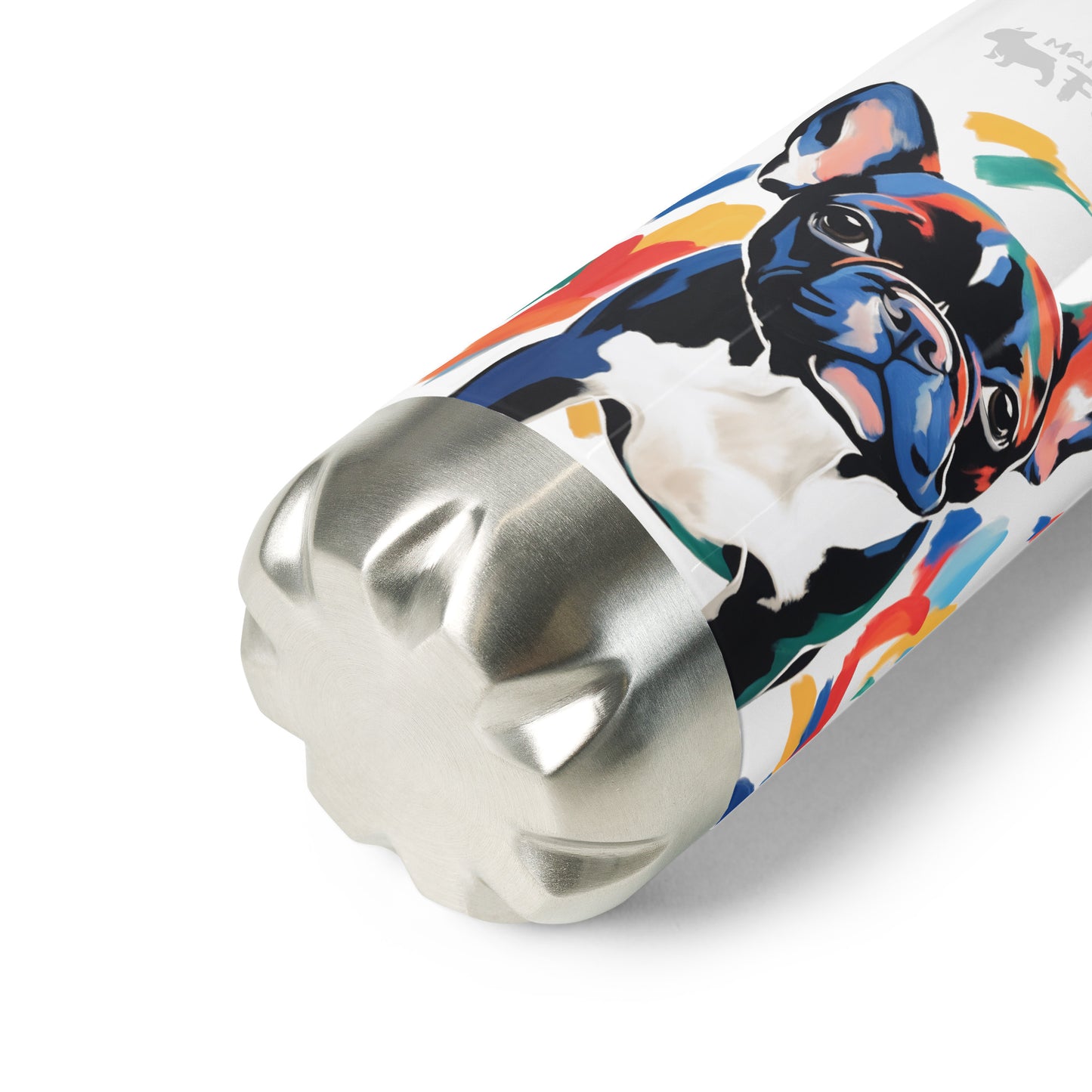 Pastel Pied - Stainless Steel Water Bottle