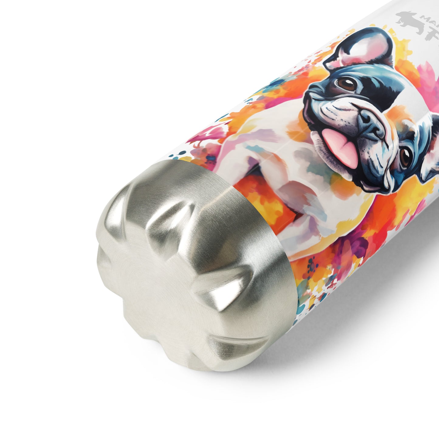Watercolor Pied - Stainless Steel Water Bottle