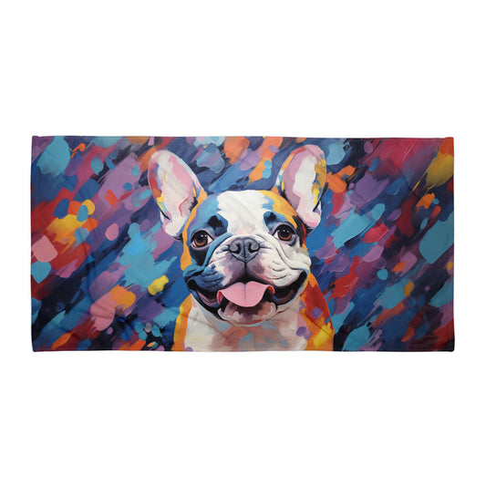 Spotty Fawn Pied Beach Towel
