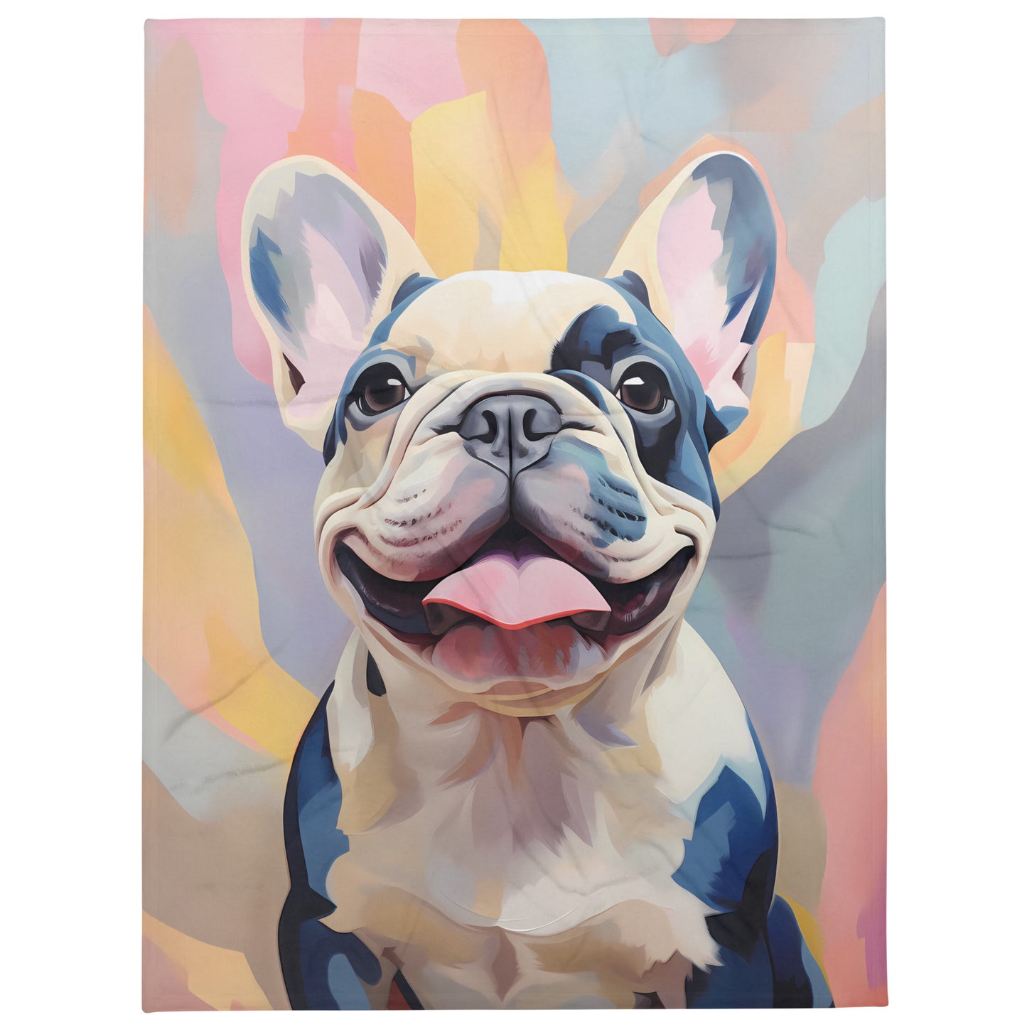 Watercolor Pied Blanket