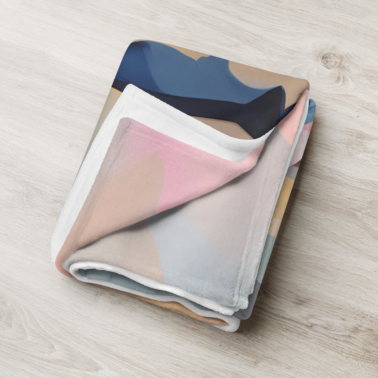 Watercolor Pied Blanket
