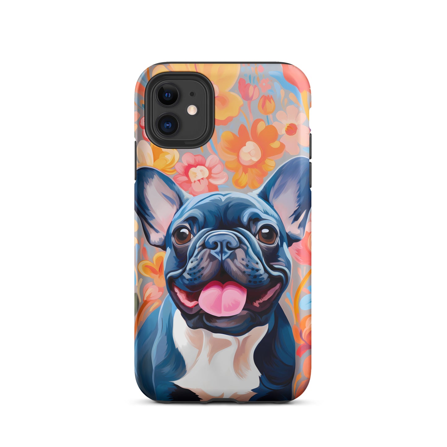 Flowers & Frenchies iPhone® Case