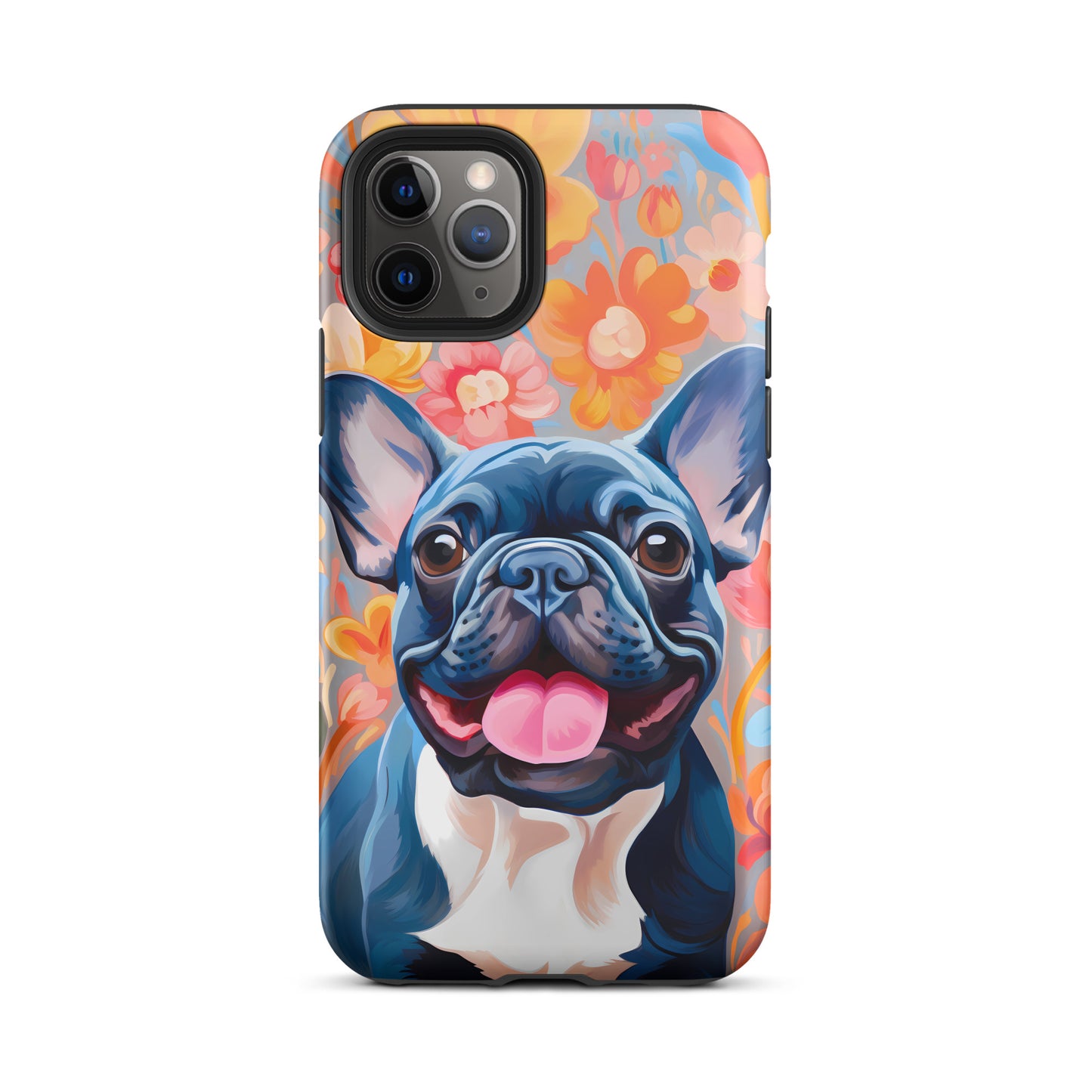 Flowers & Frenchies iPhone® Case