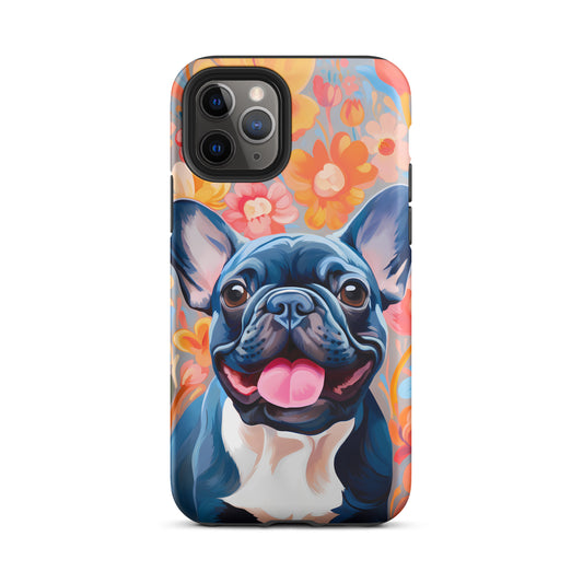 Flowers & Frenchies iPhone® Case