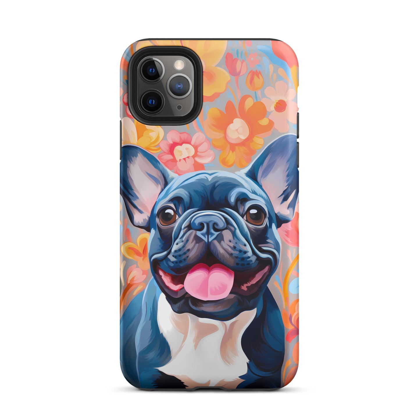 Flowers & Frenchies iPhone® Case