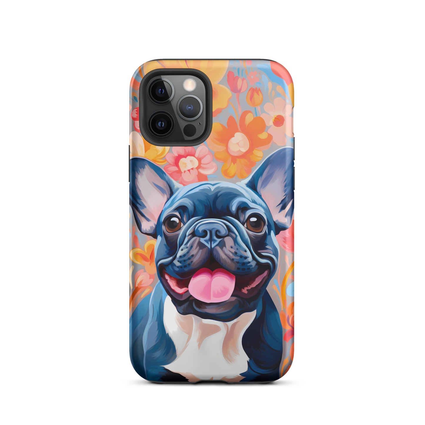 Flowers & Frenchies iPhone® Case