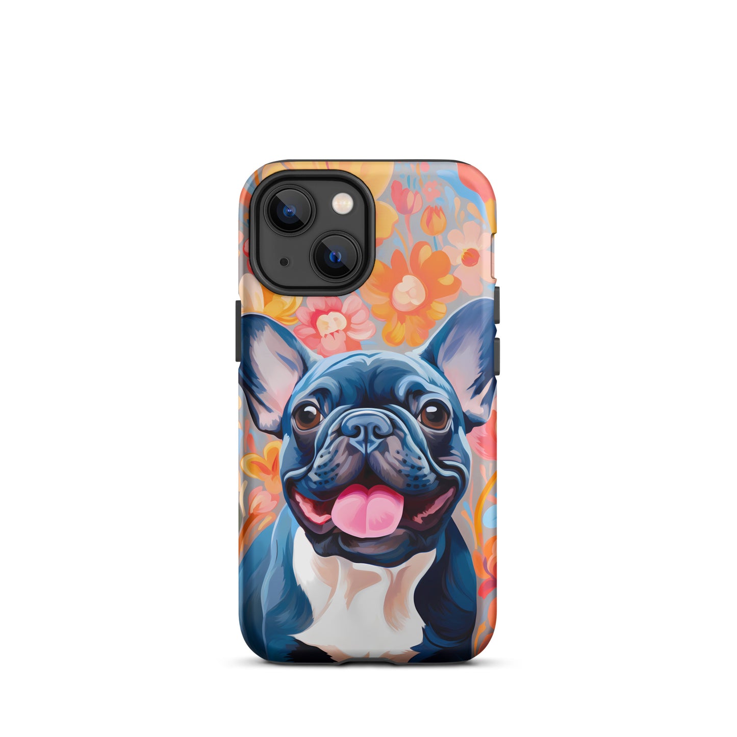 Flowers & Frenchies iPhone® Case