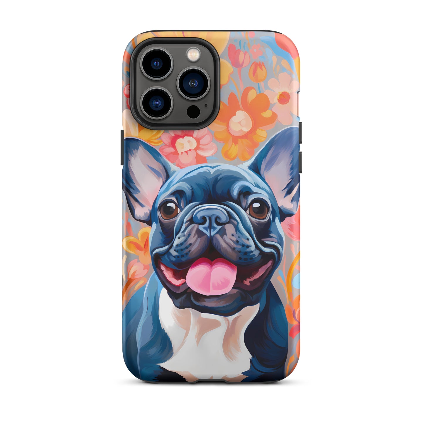 Flowers & Frenchies iPhone® Case