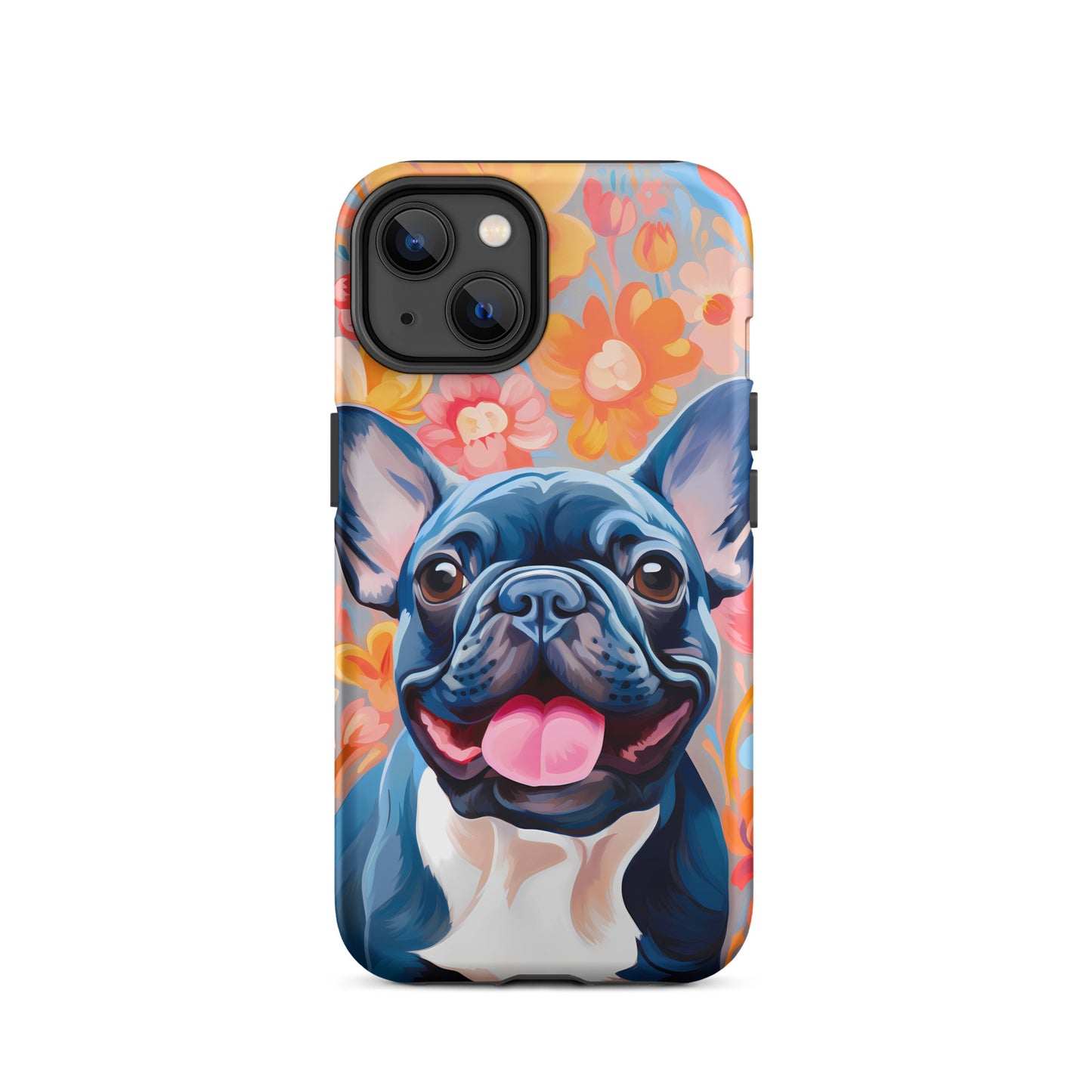 Flowers & Frenchies iPhone® Case