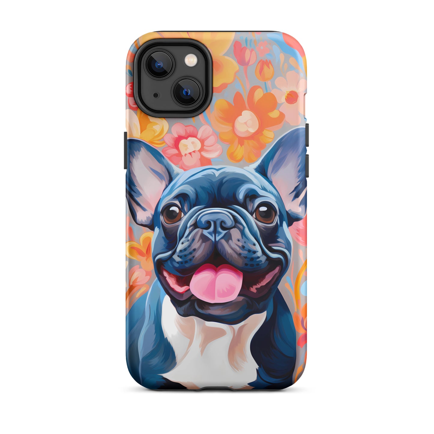 Flowers & Frenchies iPhone® Case