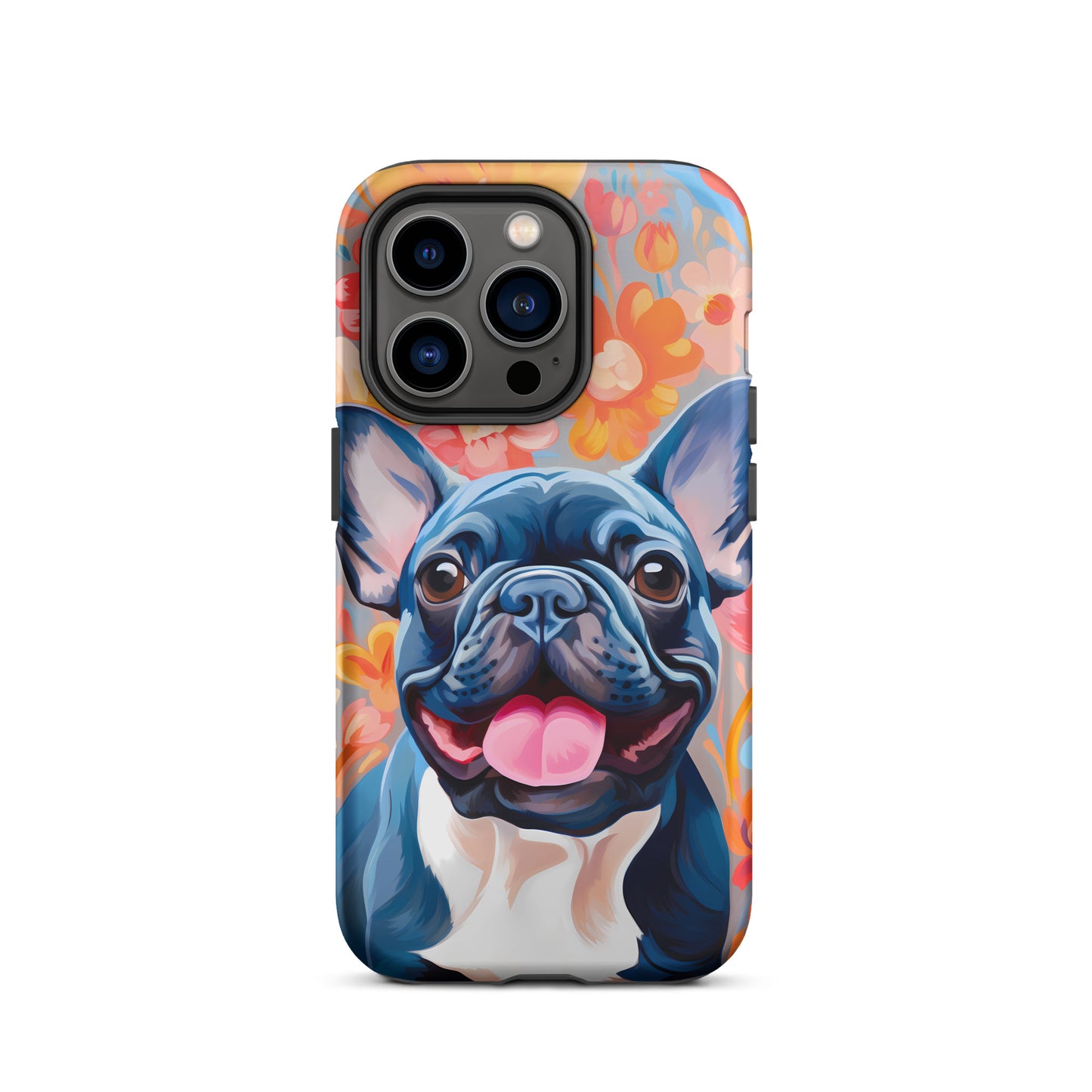 Flowers & Frenchies iPhone® Case