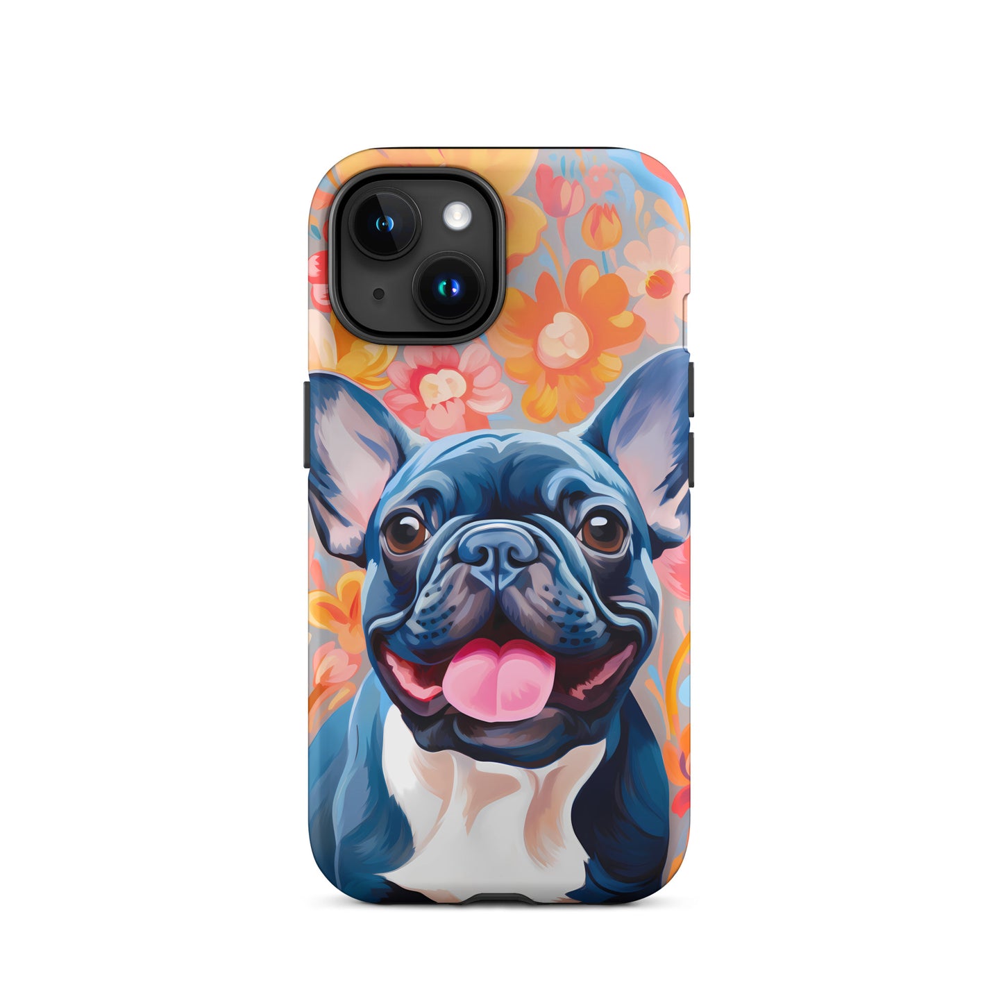 Flowers & Frenchies iPhone® Case