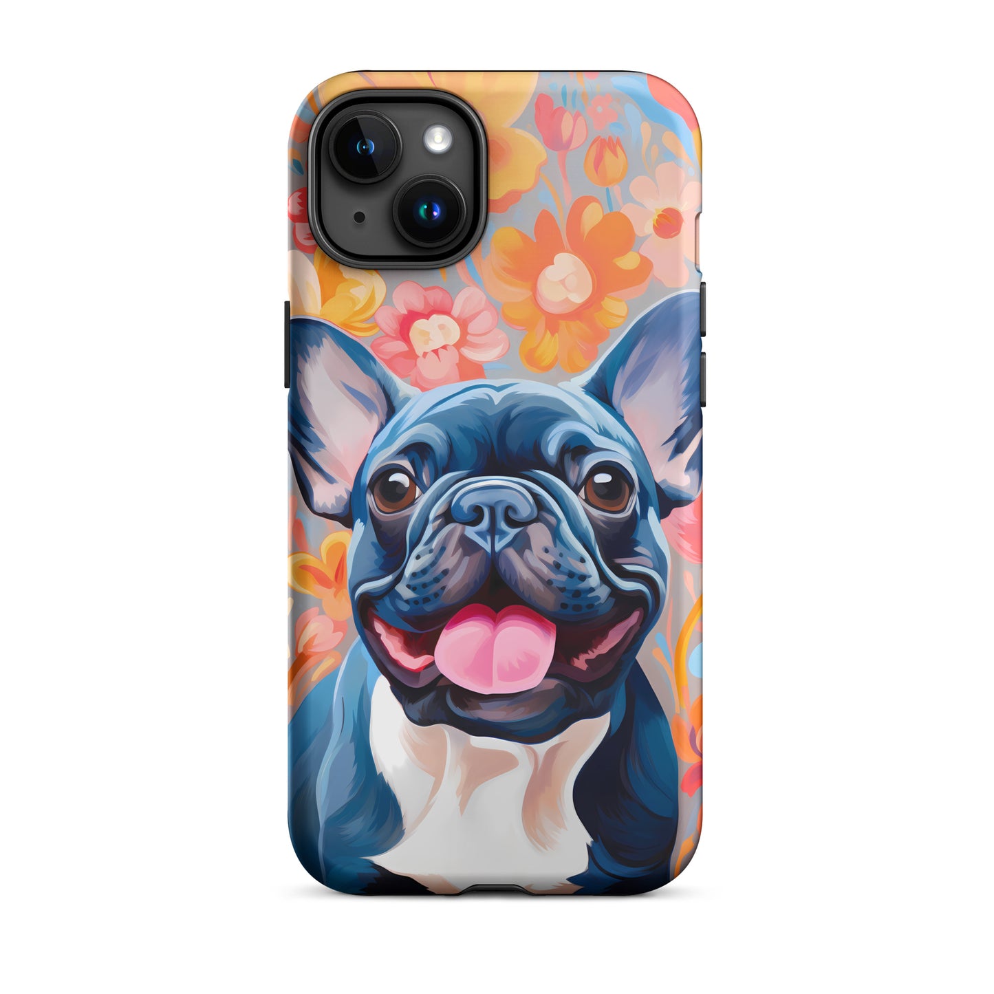 Flowers & Frenchies iPhone® Case