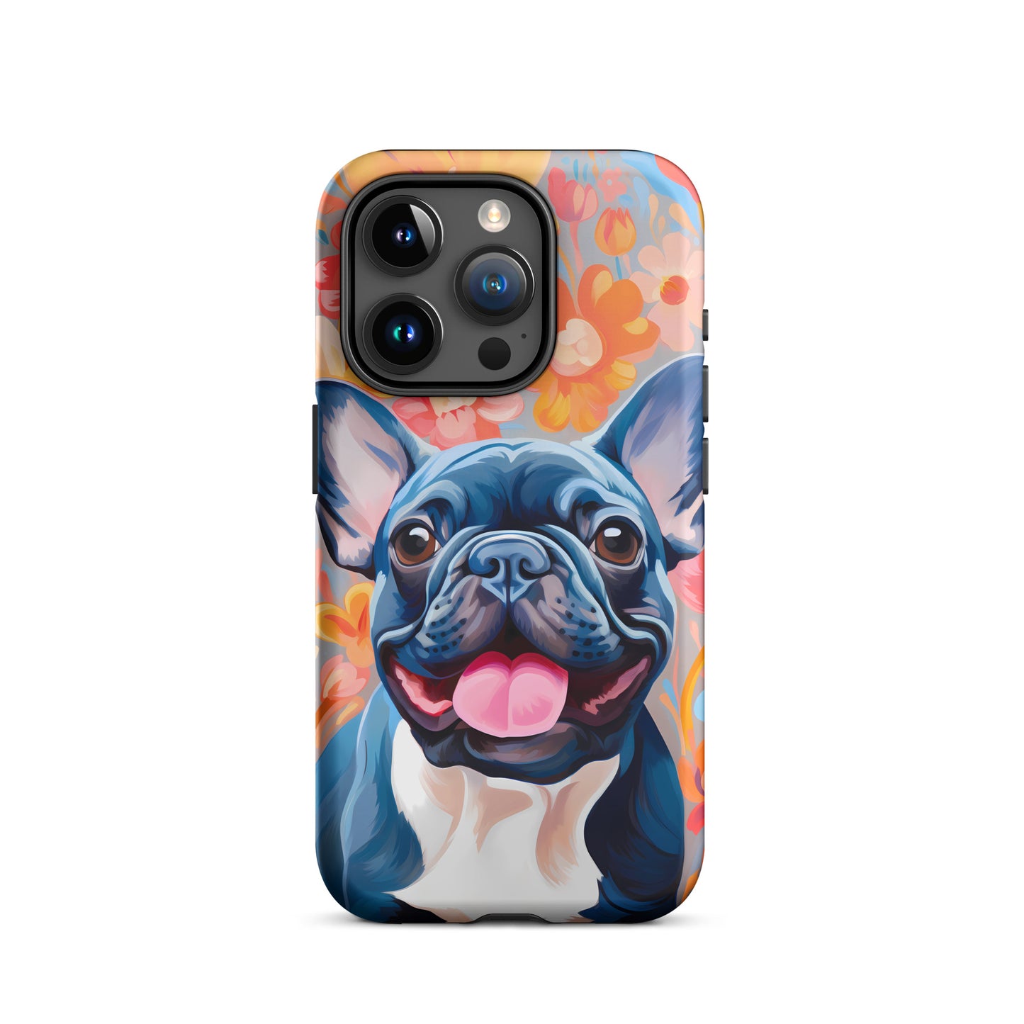 Flowers & Frenchies iPhone® Case