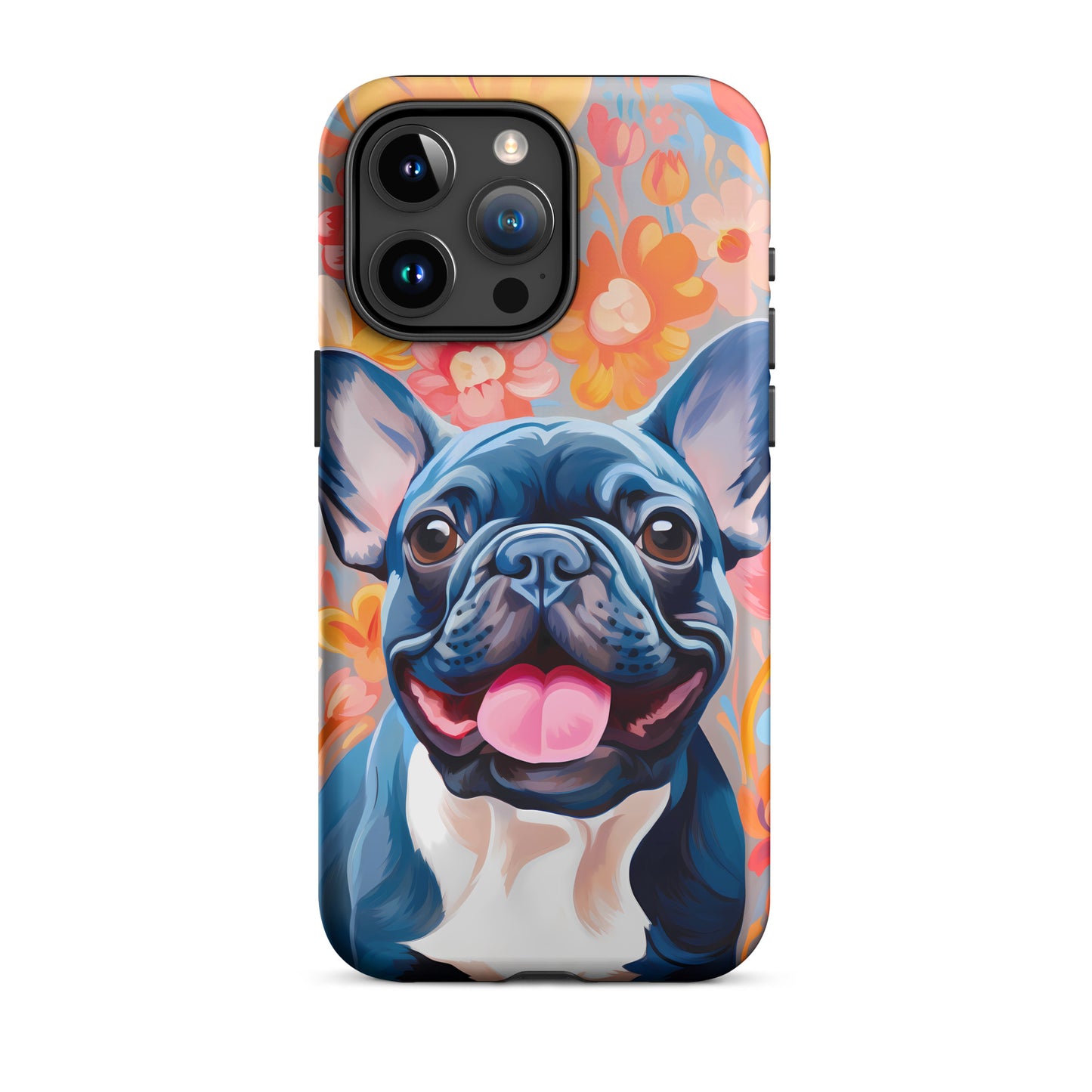 Flowers & Frenchies iPhone® Case