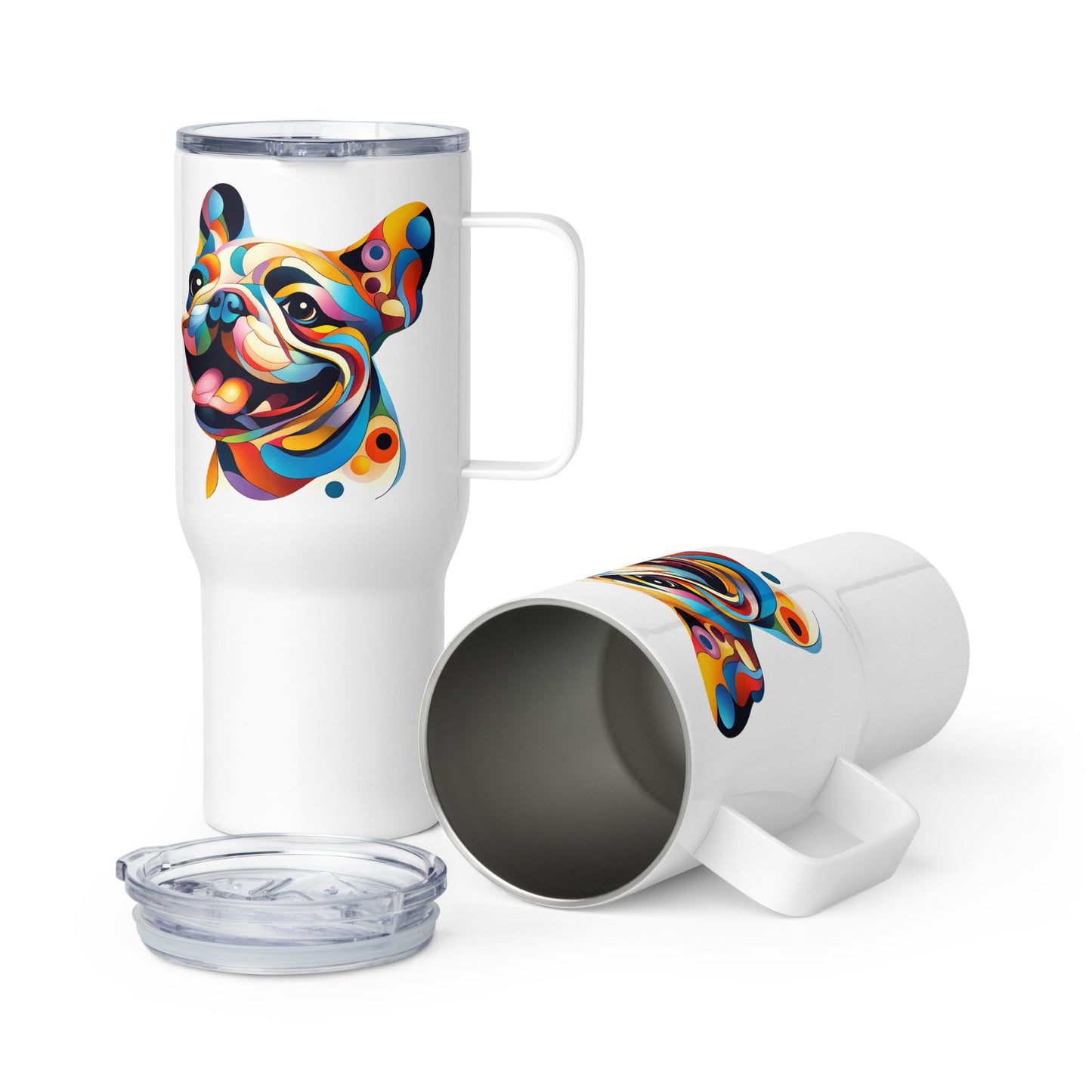 Wagging Wassily Travel Mug