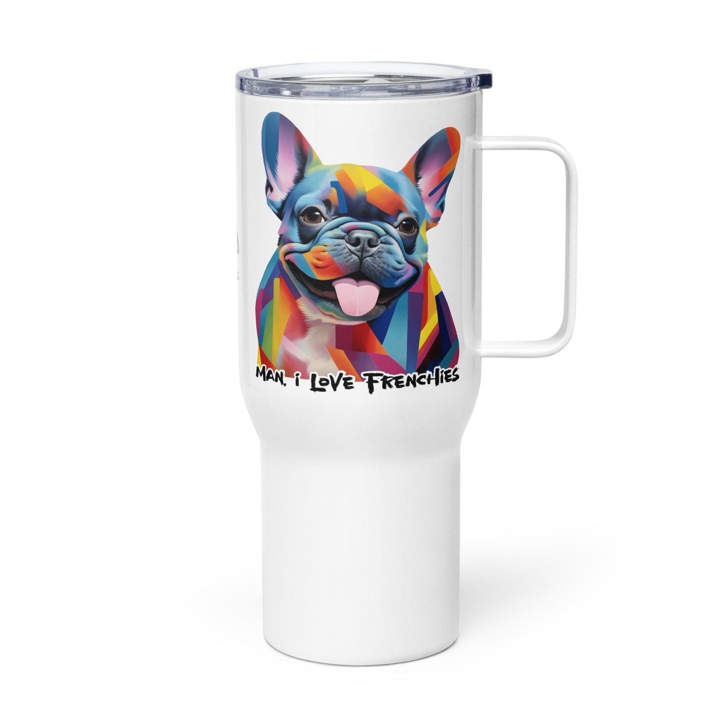 Color Lines Travel Mug