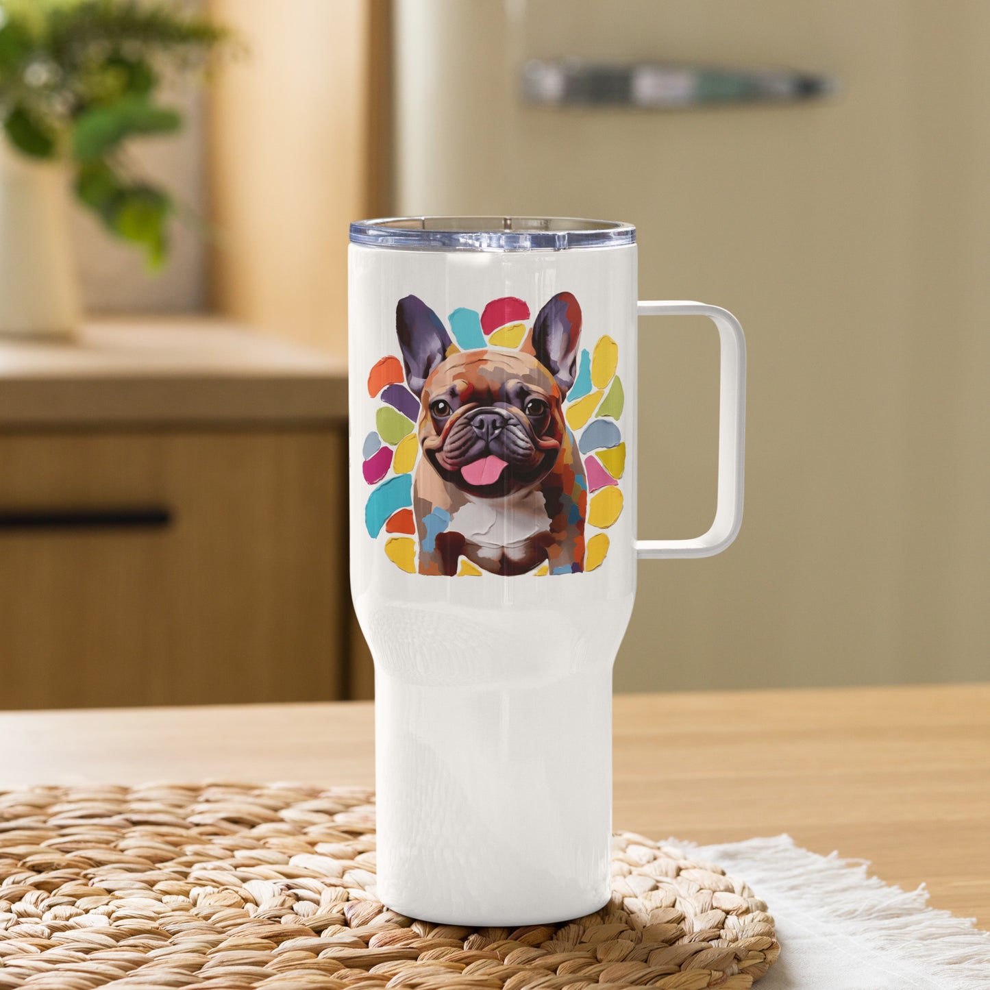 Flower Fawn Travel Mug