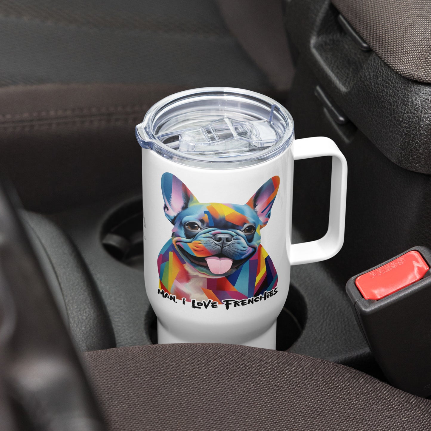 Color Lines Travel Mug