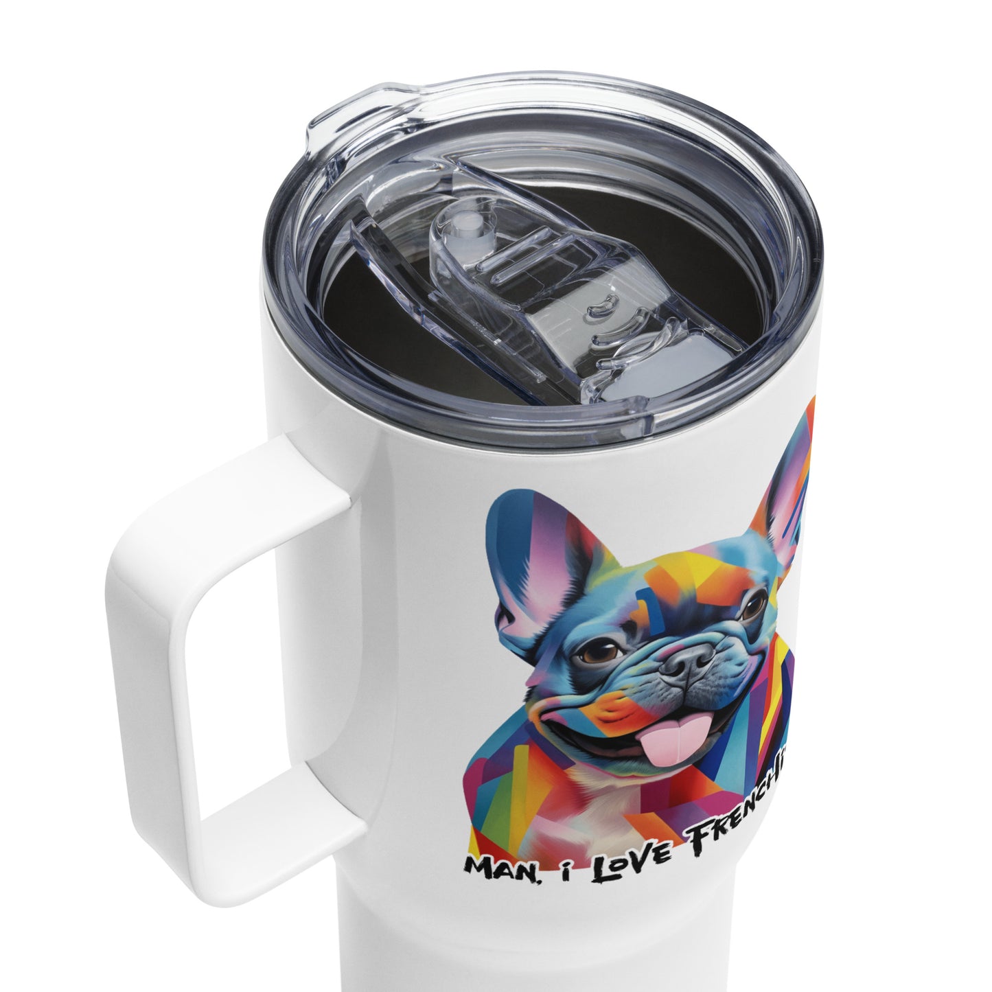 Color Lines Travel Mug