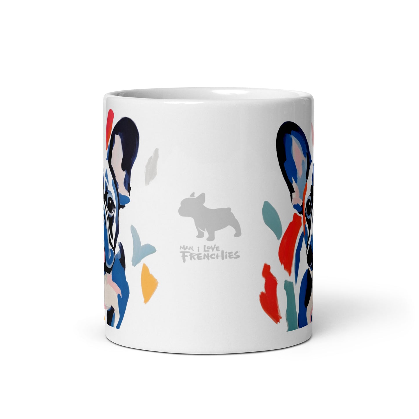 Viva La French Bulldog White Mug