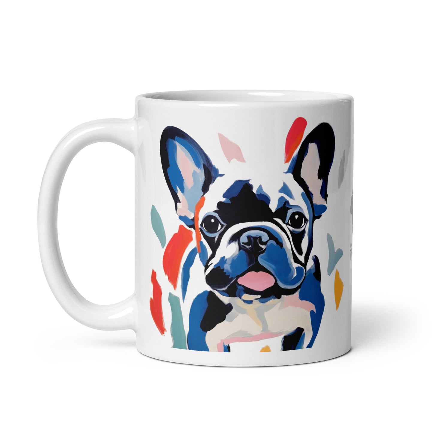 Viva La French Bulldog White Mug
