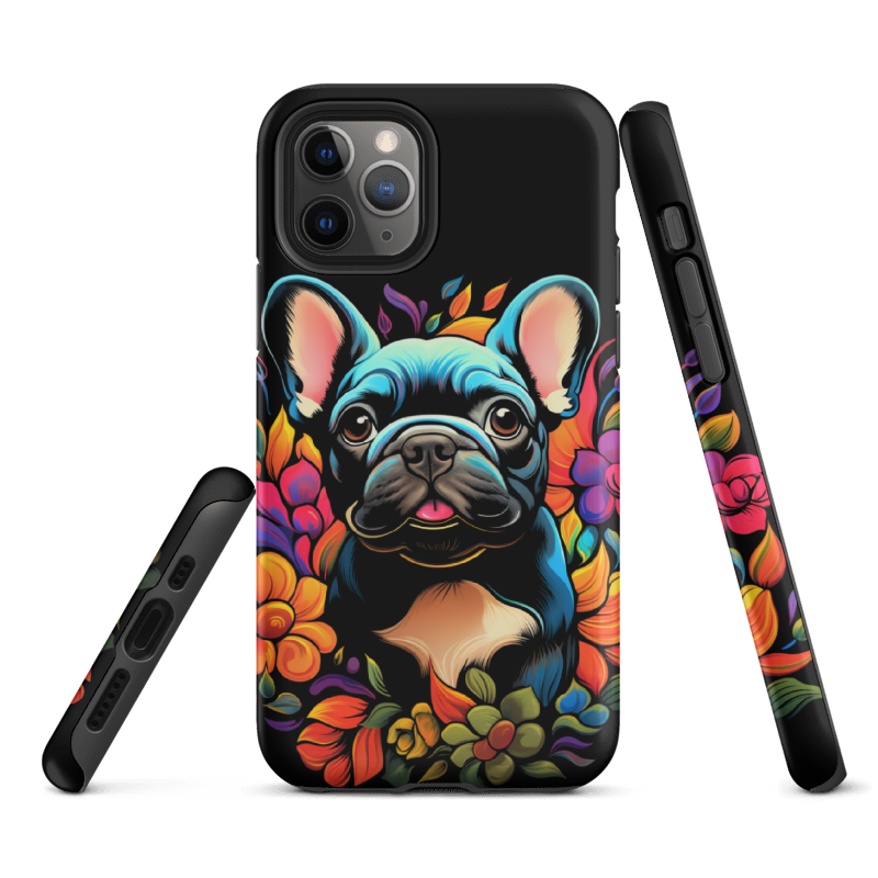 Flower Frenchie iPhone® Case