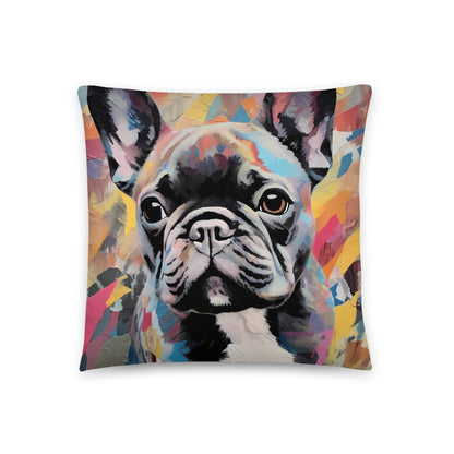 Vintage Frenchie - Pillow