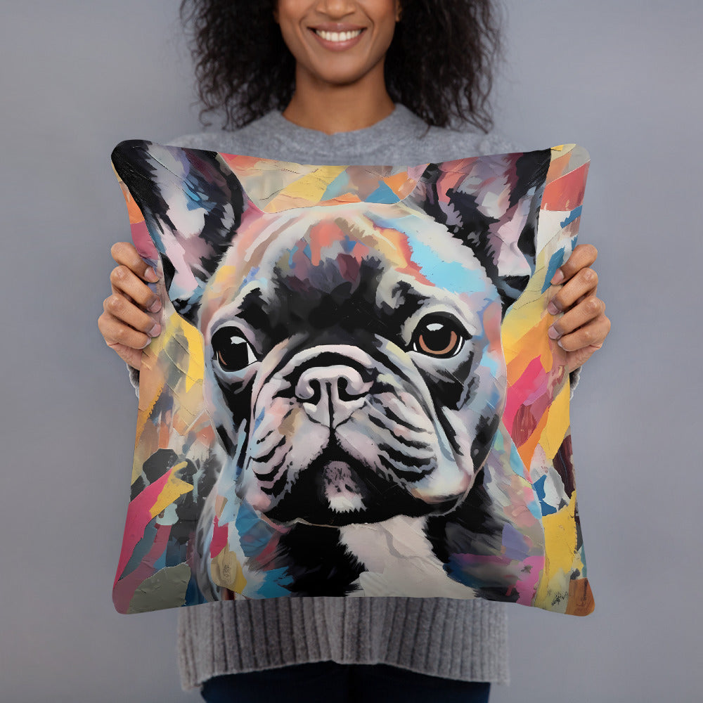 Vintage Frenchie - Pillow