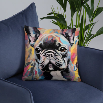 Vintage Frenchie - Pillow