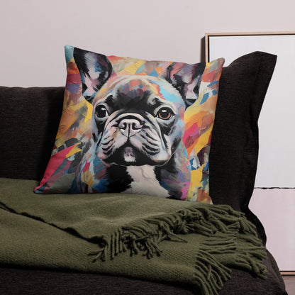 Vintage Frenchie - Pillow