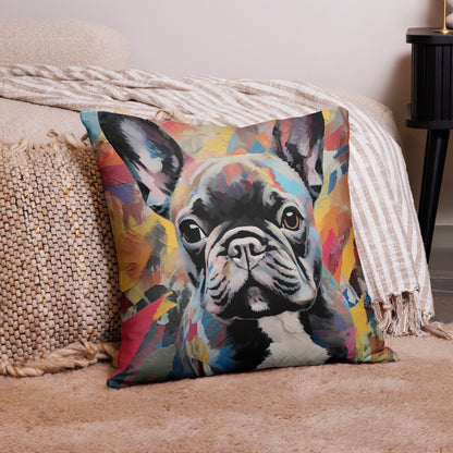 Vintage Frenchie - Pillow