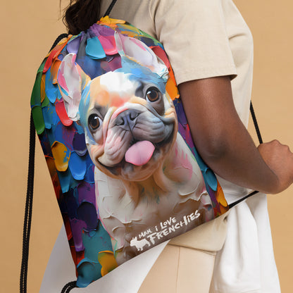 Spotty Pied Drawstring bag