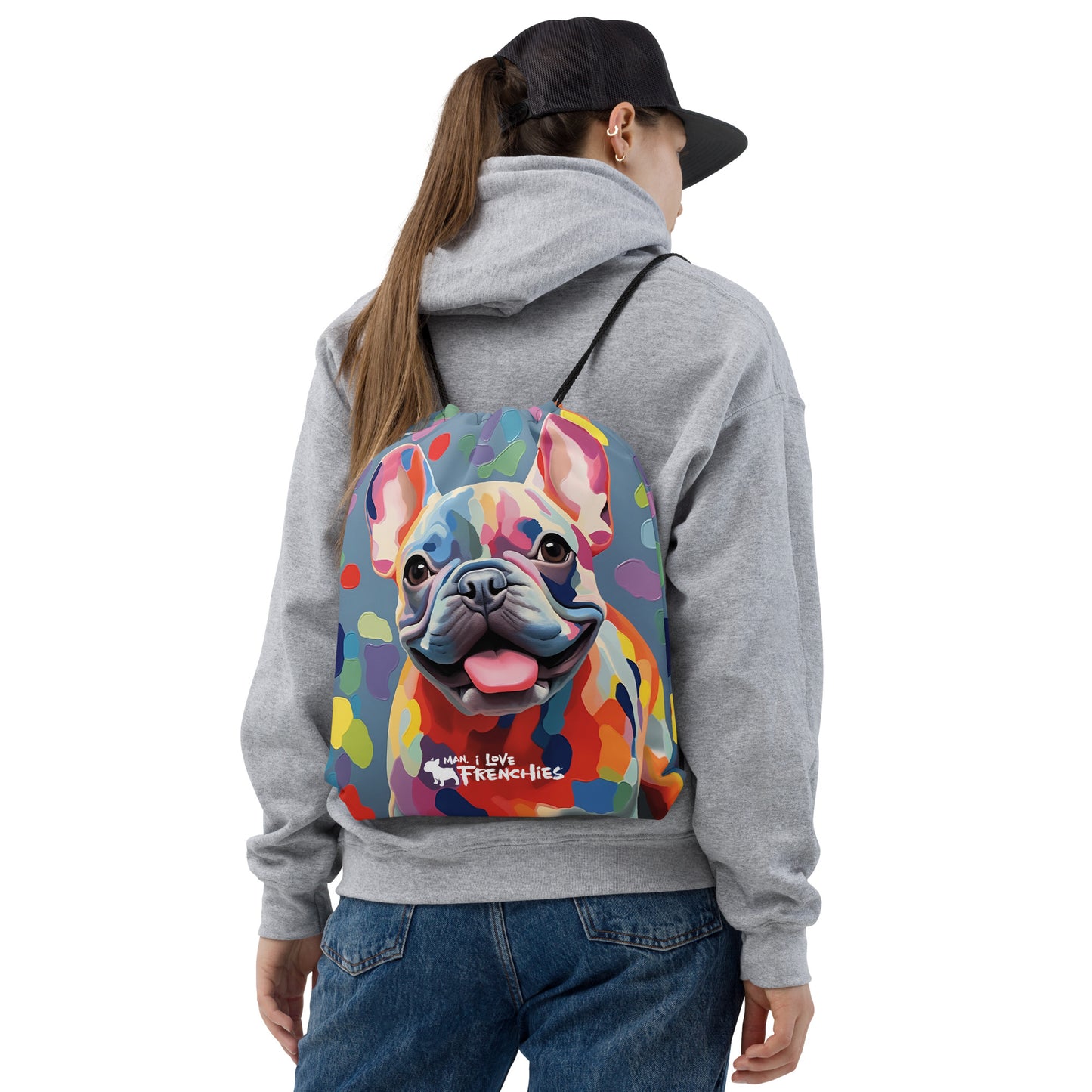 Painted Pal Drawstring Bag