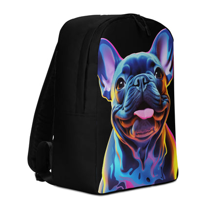 Neon Frenchie Backpack