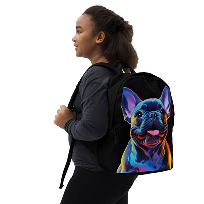 Neon Frenchie Backpack