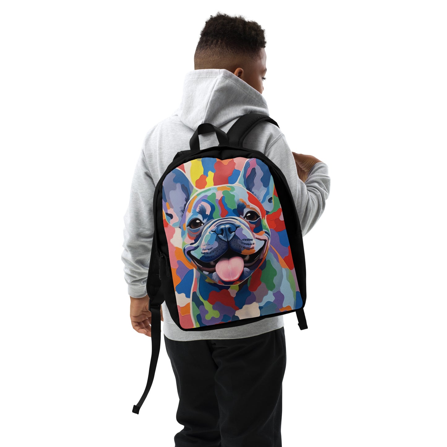 Spotty Fun Frenchie Backpack