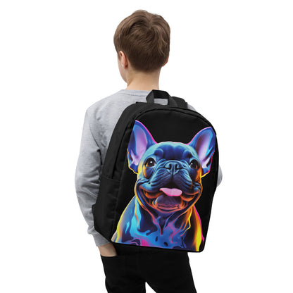 Neon Frenchie Backpack