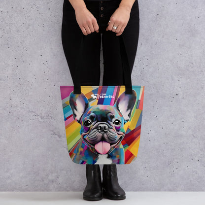 Paper Puppy Tote Bag